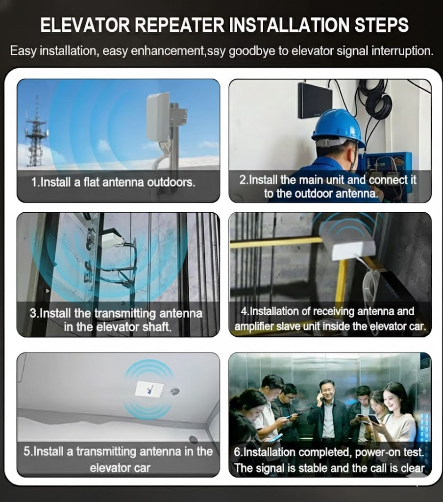 Elevator Signal Cellular Booster